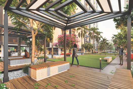 Gazebo Pergola Deck & Garden Walkway Sahajanand Green